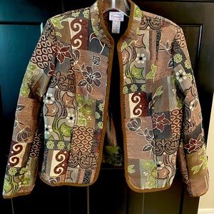 Ladies tapestry jacket